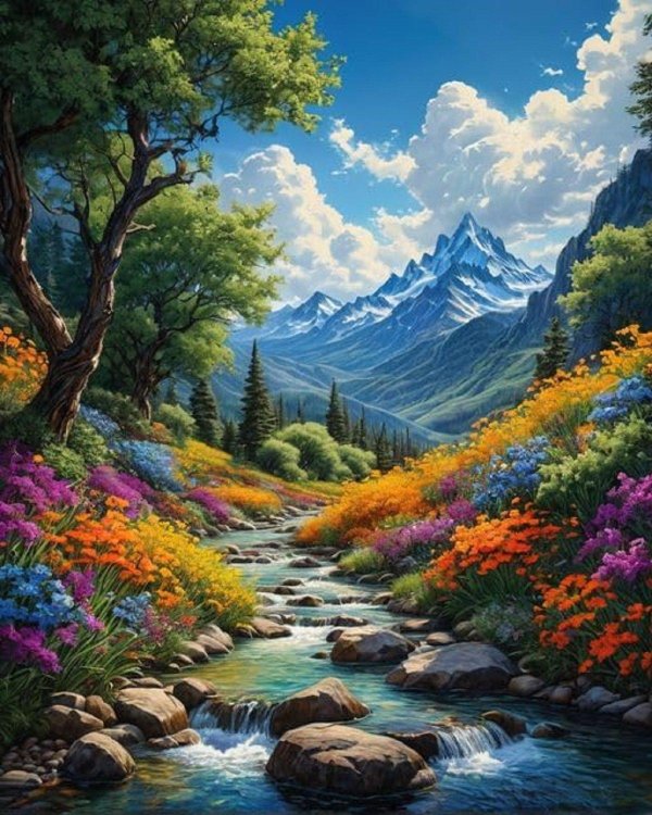 живописные пейзажи