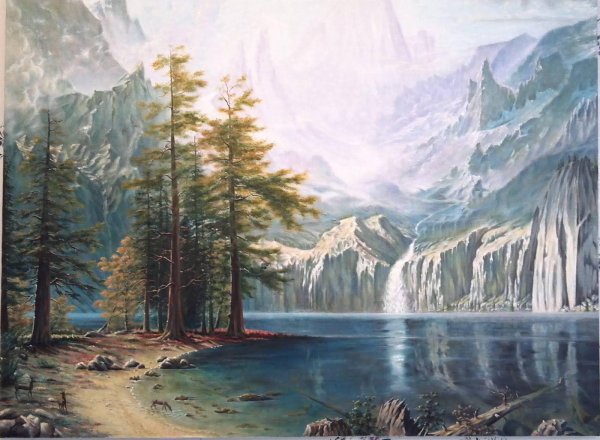 пейзажи природы маслом