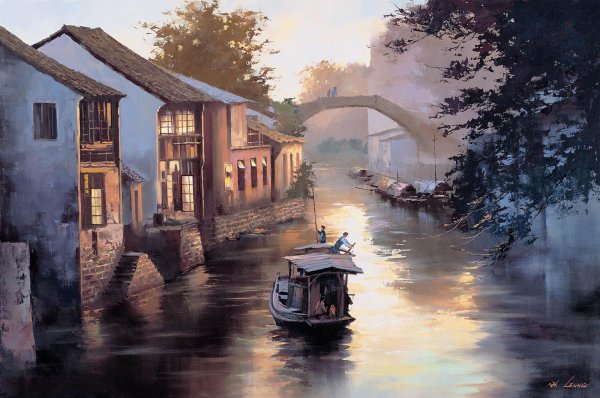 акварели huang youwei