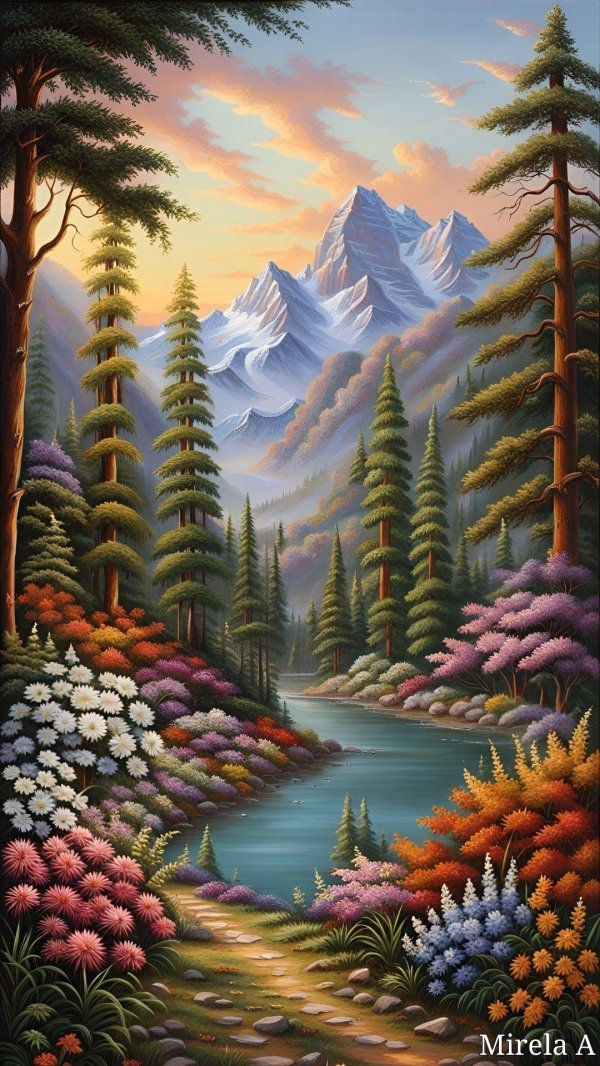 живописные пейзажи