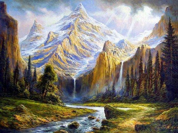 горные пейзажи