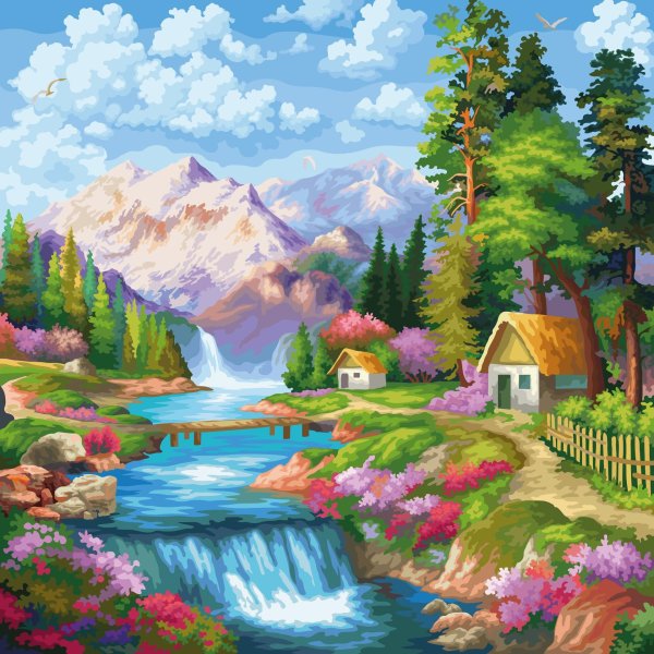 живописные пейзажи