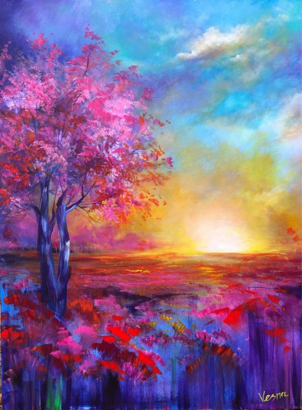 пейзажи рисунки