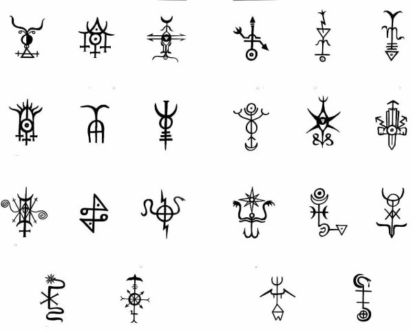 сигил магия глифы