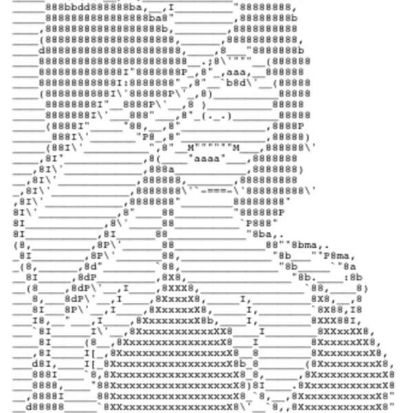 символьный рисунок