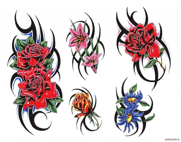 эскиз татуировка