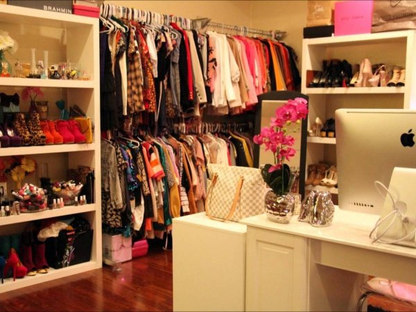 большая гардеробная