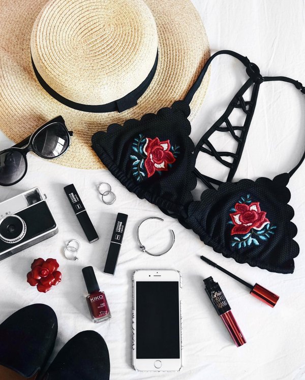 пляжная шляпа