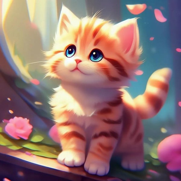 милые котенок