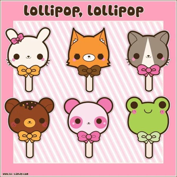 каваи рисунки