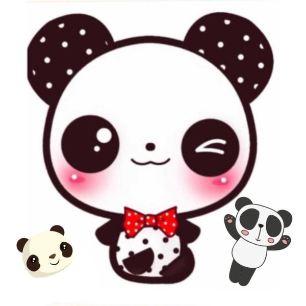 панда каваий