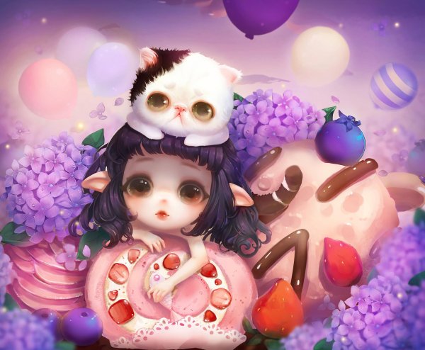 аниме животные