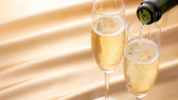 шампанское сток