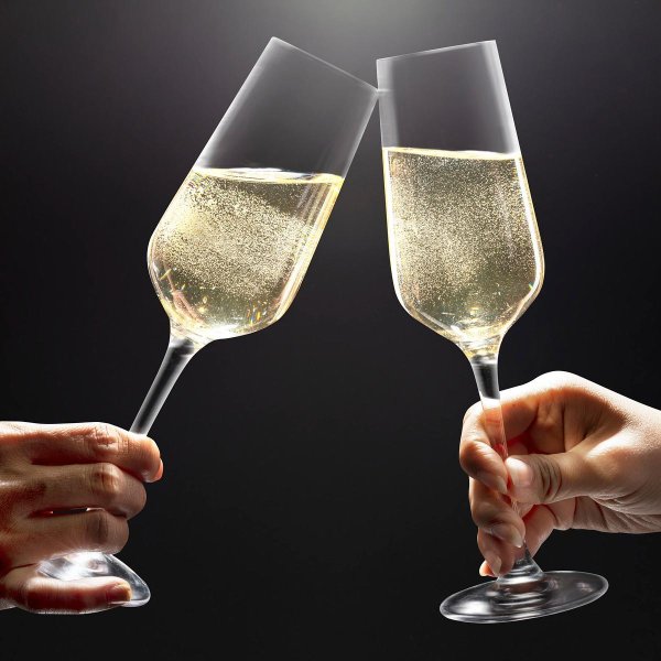 набор бокалов для шампанского 2 шт