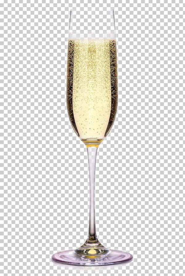 бокал шампанского