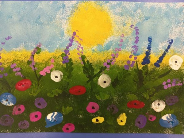 лето рисунки