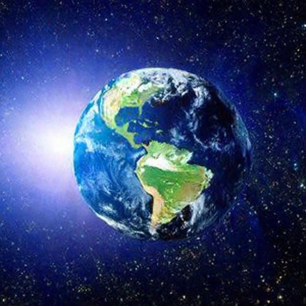 земной шар из космоса