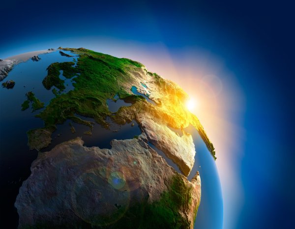 земля красивая