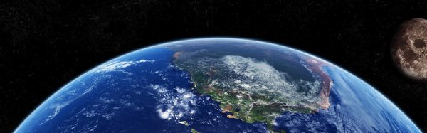 вид с космоса