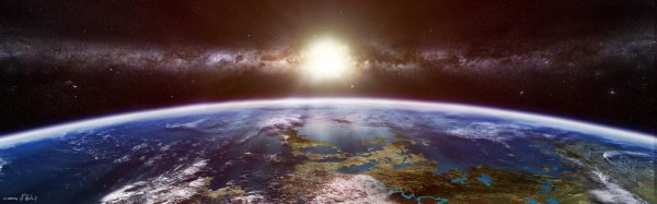 панорама космоса