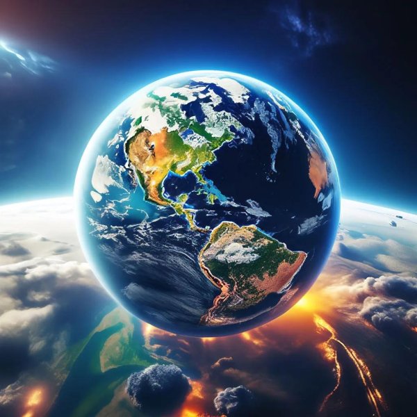 земля красивая