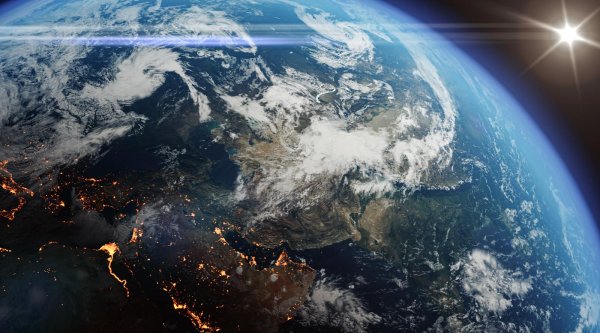 космос земля