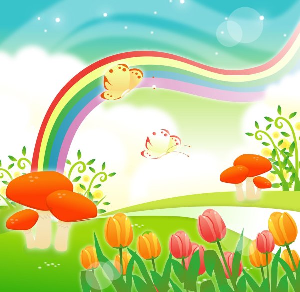 фоны детские для детского сада