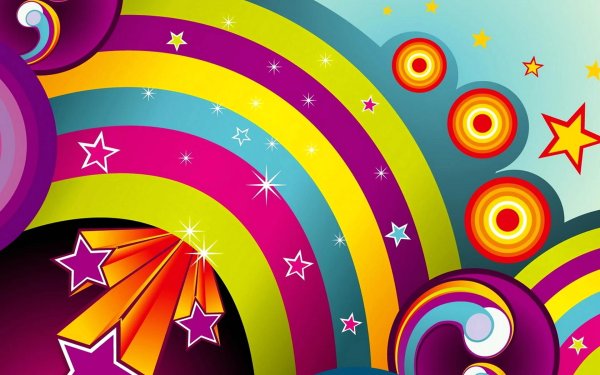 абстракция яркая