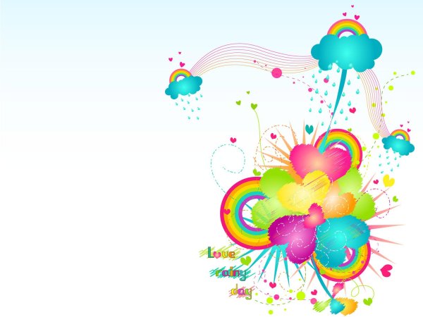 радуга иллюстрация