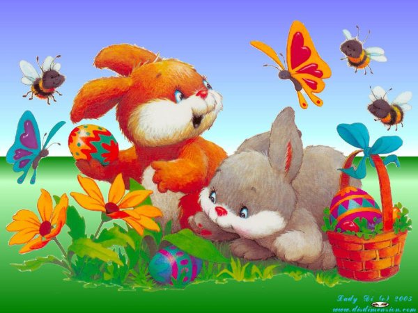 пасхальный зайка