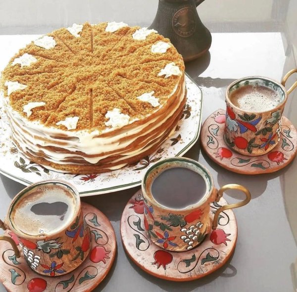 торт медовик