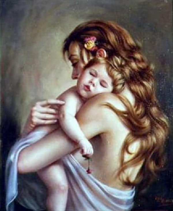 картина материнство