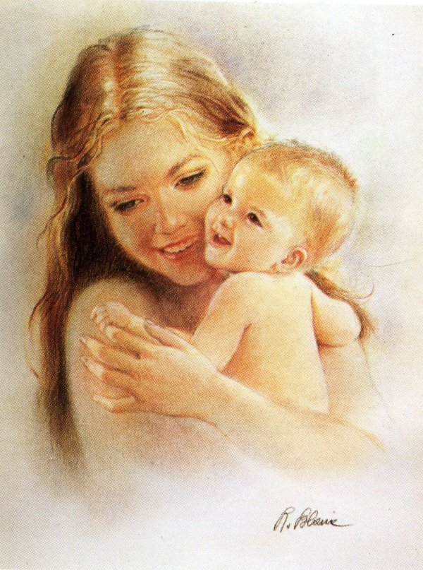материнство рисунки