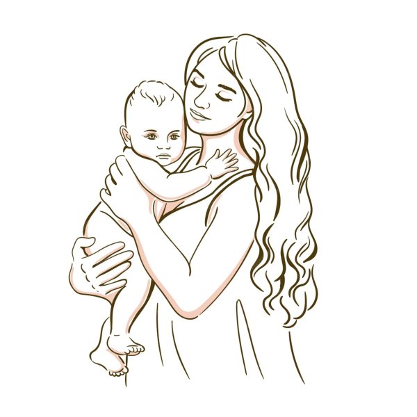 материнство рисунки