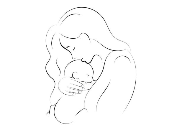 материнство рисунки