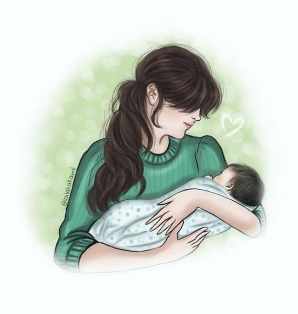 материнство рисунки