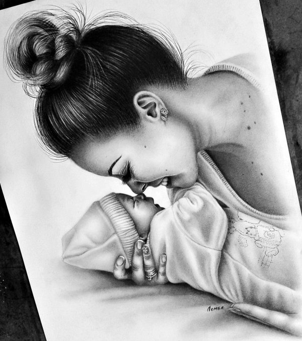 для мамы рисунки