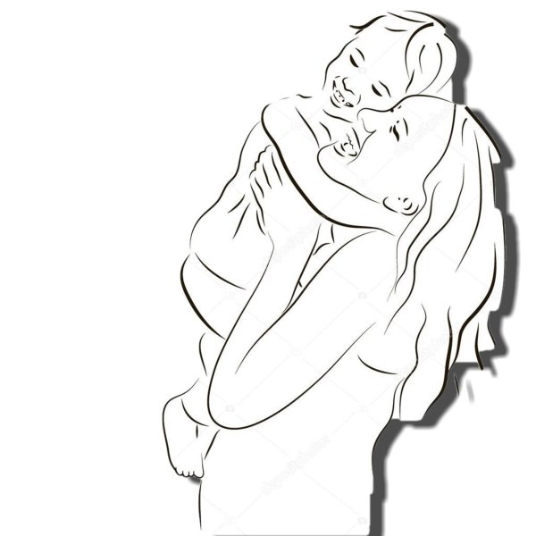 материнство рисунки