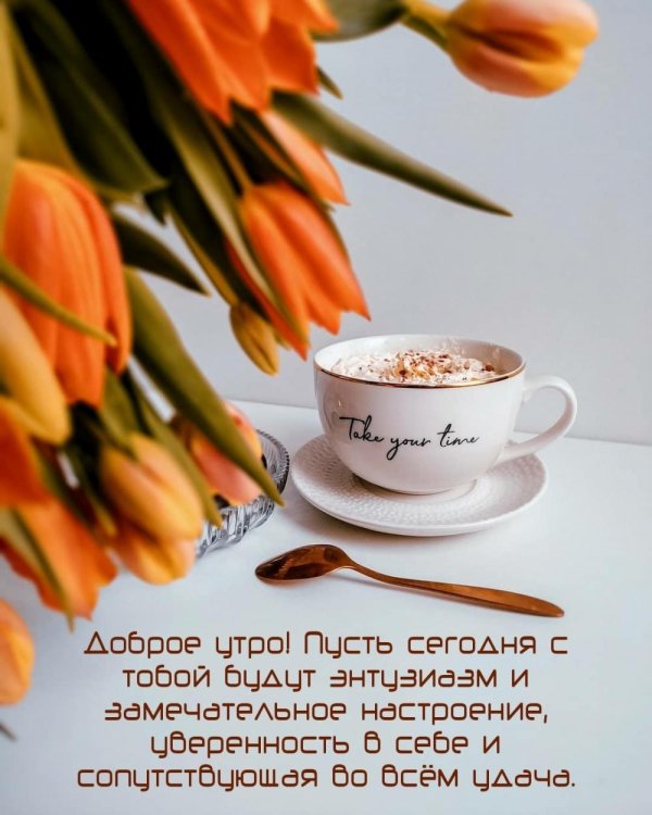 доброе утро и отличного настроения