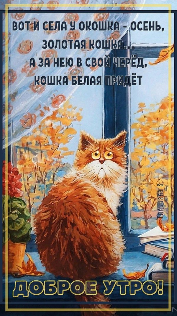 художник наталья макушева рыжий кот