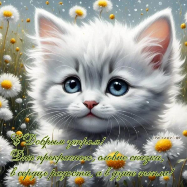 котенок красивый