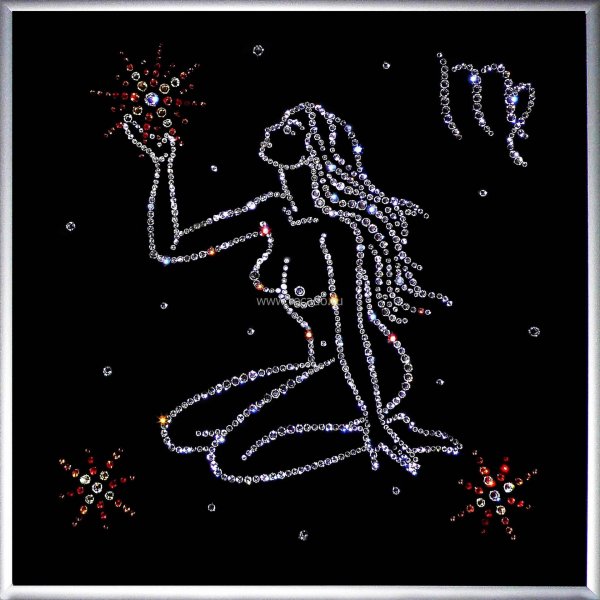 знаки зодиака дева вышивка крестом панна