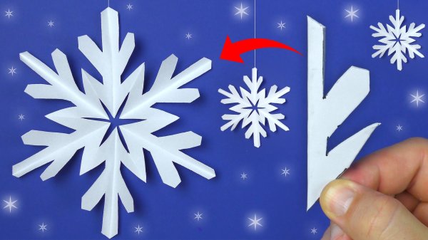 Снежинки для детей