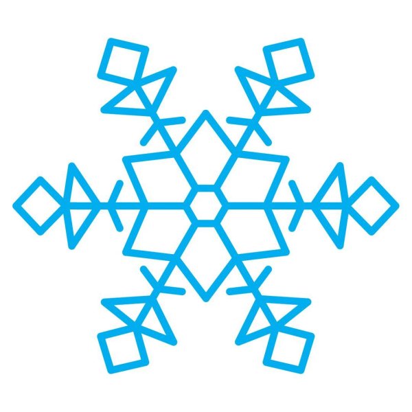 Снежинки для детей