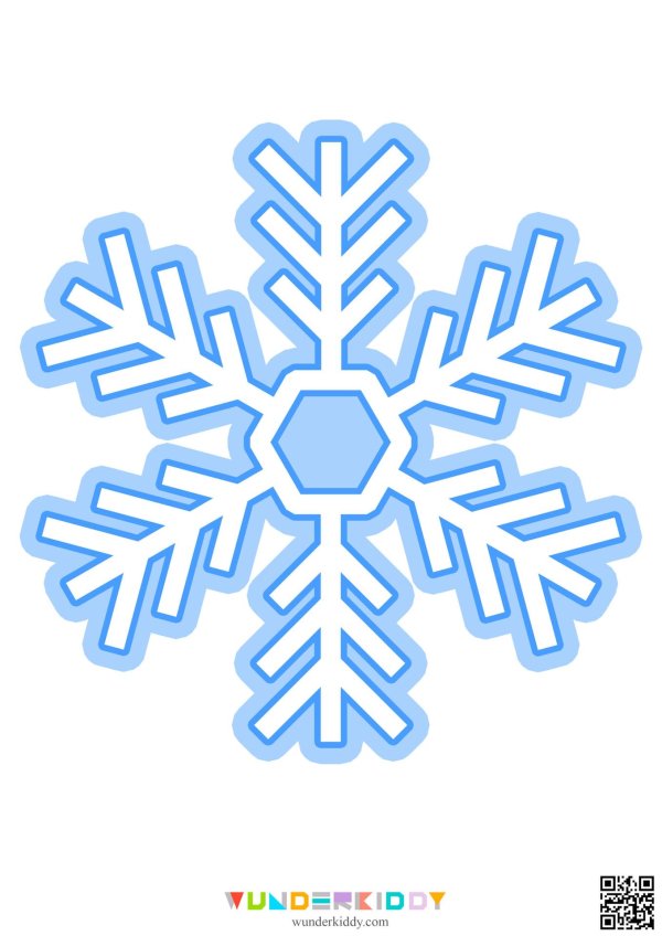Снежинки для детей