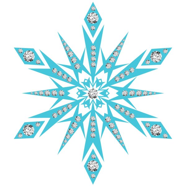 Снежинки для детей