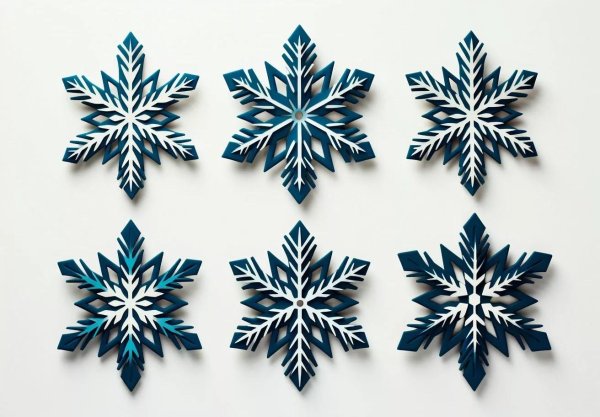 Снежинки для детей