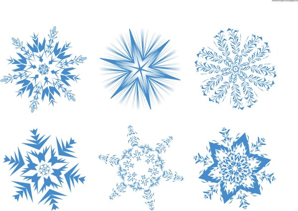 Снежинки для детей