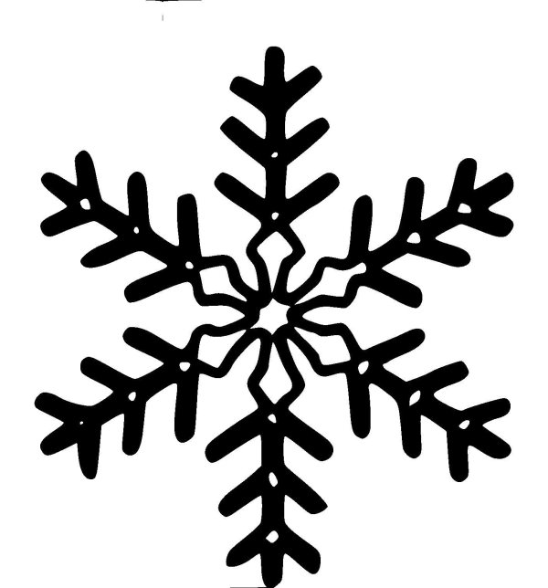 Снежинки для детей