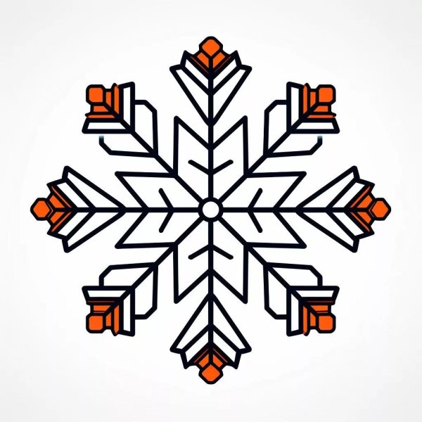 Снежинки для детей